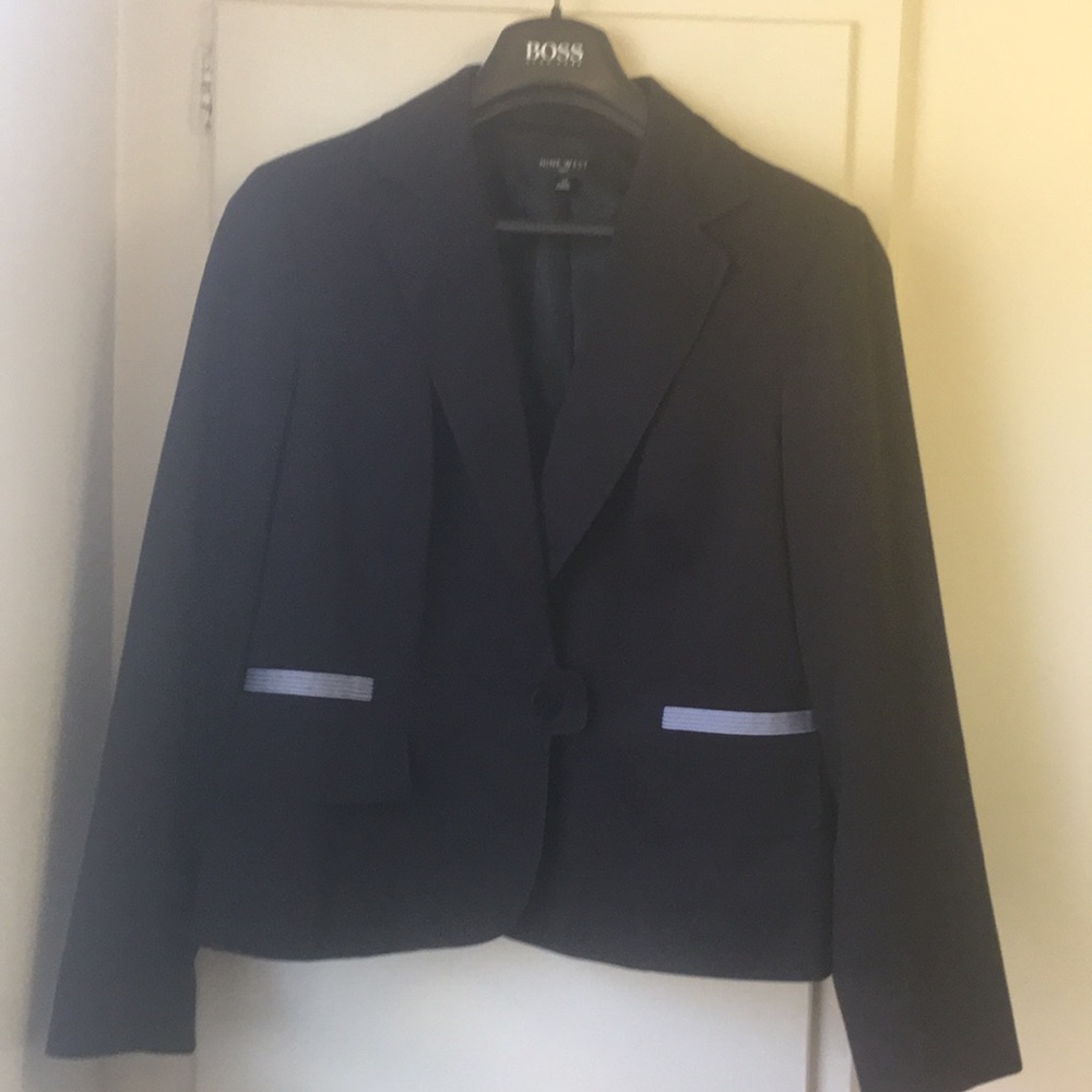 Nine West Cotton Blend blazer.